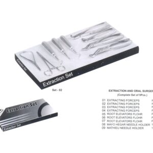 Root Elevators Set, Extraction Set