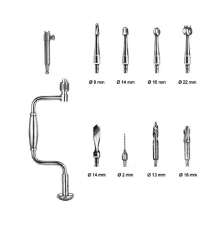 Bone Mallets Hand Drills